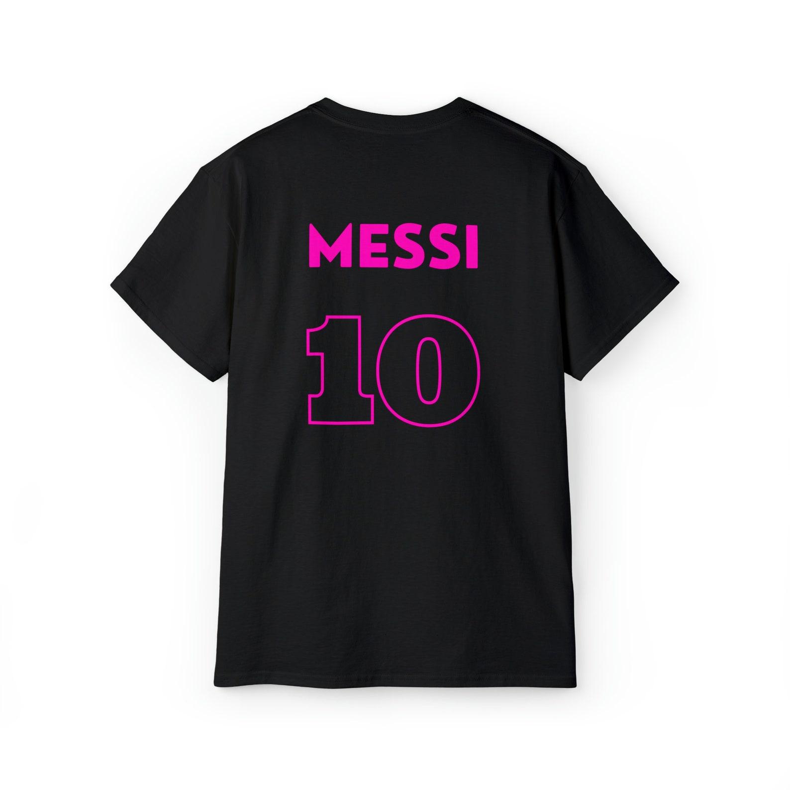 Inter Miami Messi T-Shirt, Soccer Fan Apparel 4XL