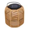 Solar Lantern for Outdoor Water Proof Hanging Plastic Rattan Light Decoration for Camping Garden Yard Pathway Patio Table
