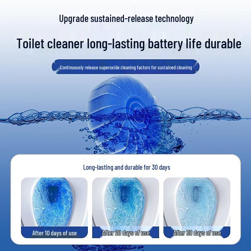 Blue Bubble Toilet Cleaner Blocks