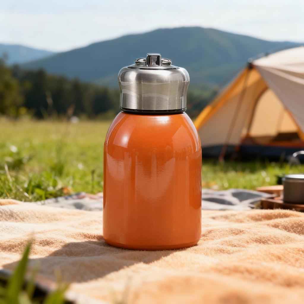 Portable Big Belly Vacuum Cup 300ml Compact Cup Leak-Proof Cup Solid Water Vacuum Flask Color Travel Bottle Insulated Y3Y4