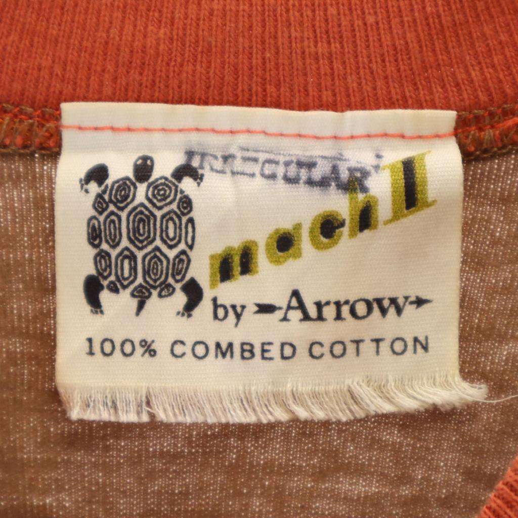 ARROW 90s Old Short sleeve raglan T-shirt L Brown Single stitch Men's Used