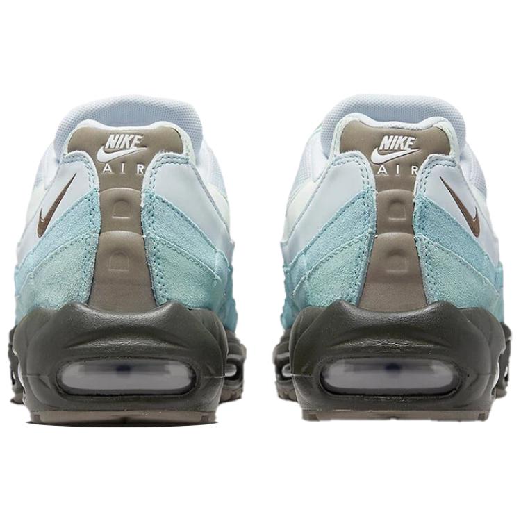 Nike Air Max 95 Comfortable Versatile Low-Top Running Shoes Unisex sneaker Light-Gray DQ9468-335