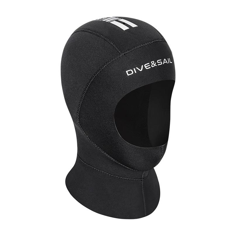 New 3MM Thickened Warm Diving Cap for Men and Women - Winter Swim, Snorkeling, Surfing, Sun Protection, Wetsuit Hood, Facekini.