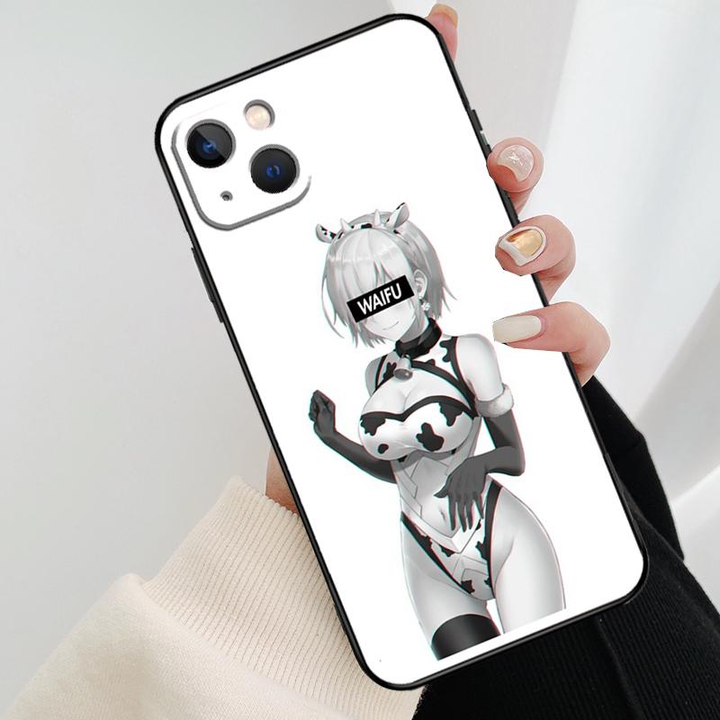 Sexy Manga Girl Phone Case For iPhone 17 Pro Max 16 15 14 11 12 13 Pro Max mini 15 16 Plus 16e 17 Air Cover
