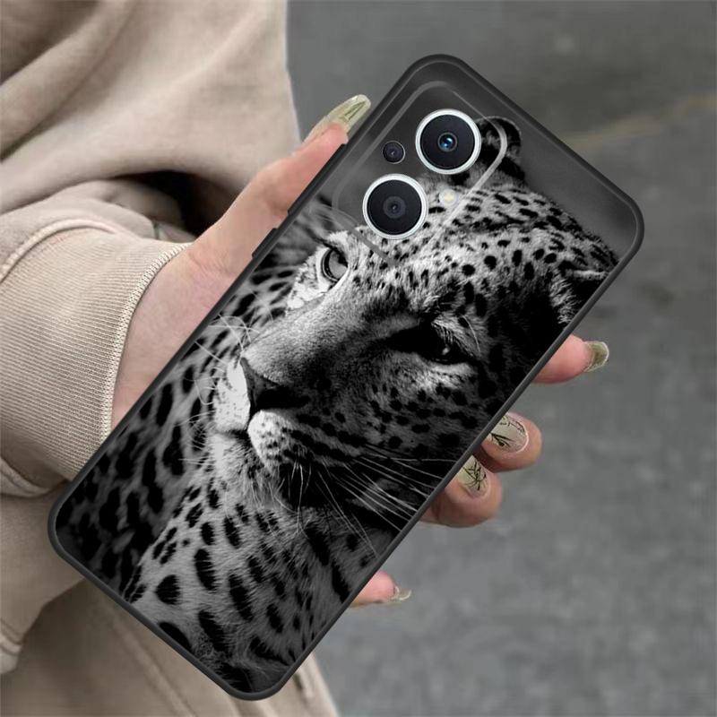 Cheetah Panther Snow Cheetah Case For OPPO Reno 14 10 11 12 13 Pro 11F 12F 13F 14F 7 8 Lite OPPO Find X9 X8 X5 Pro Cover