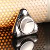 Stainless Steel Fidget Spinner 3-Point Silent Gyro Rotator for Stress Relief - Bulk EDC ADHD Focus Toys for Adults Office Gifts