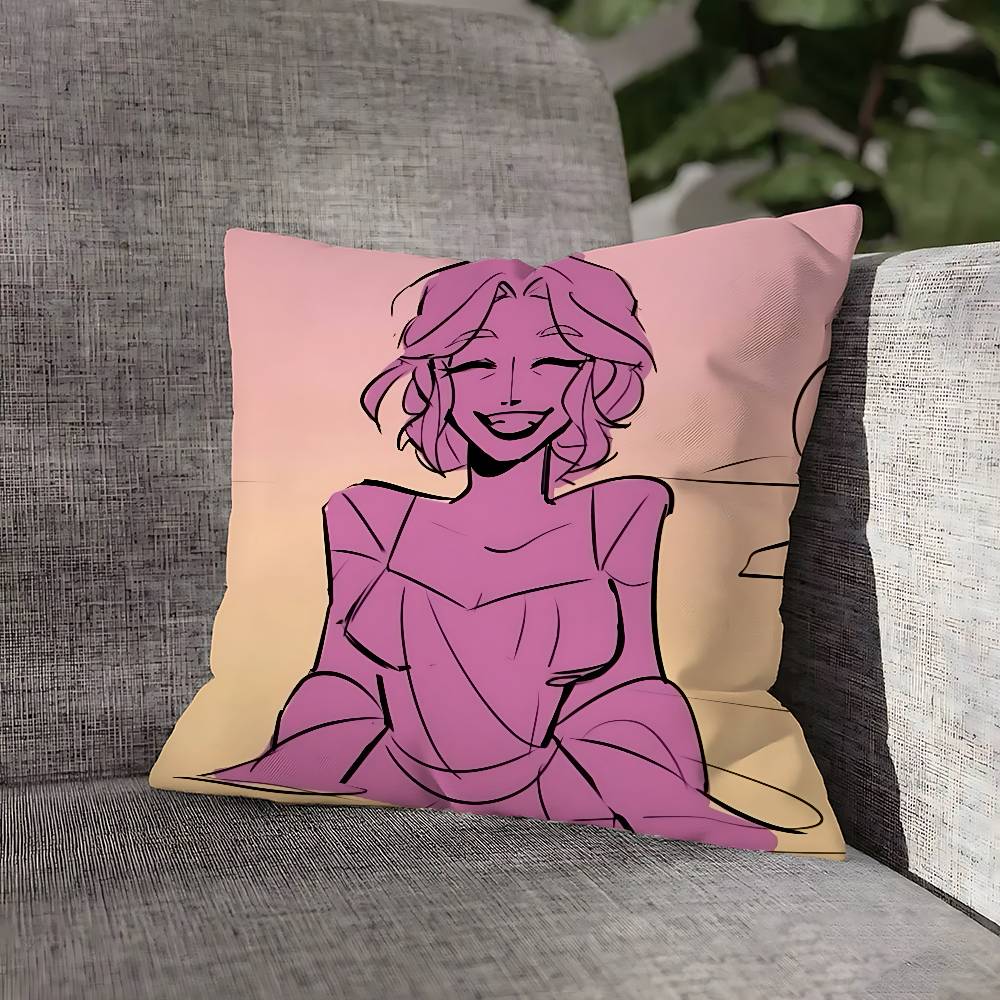 E-Epic The Musical Pillow Case For Sofa Decor Car Office Room Printing Cushion Cover Decorations and Protector