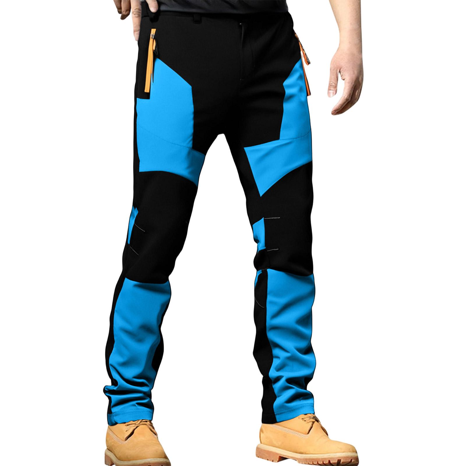 

Мужские уличные эластичные ветрозащитные водонепроницаемые износостойкие дышащие быстросохнущие походные брюки со швами XL