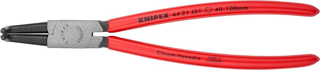 KNIPEX Hole Snap Ring Curved 4421-J31 Pliers, (SB)