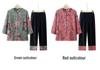 Grandma's Summer Clothing Set: Plus Size Mid-Sleeve Shirt for Middle-Aged and Elderly Women – Casual Spring Outfit for Mom