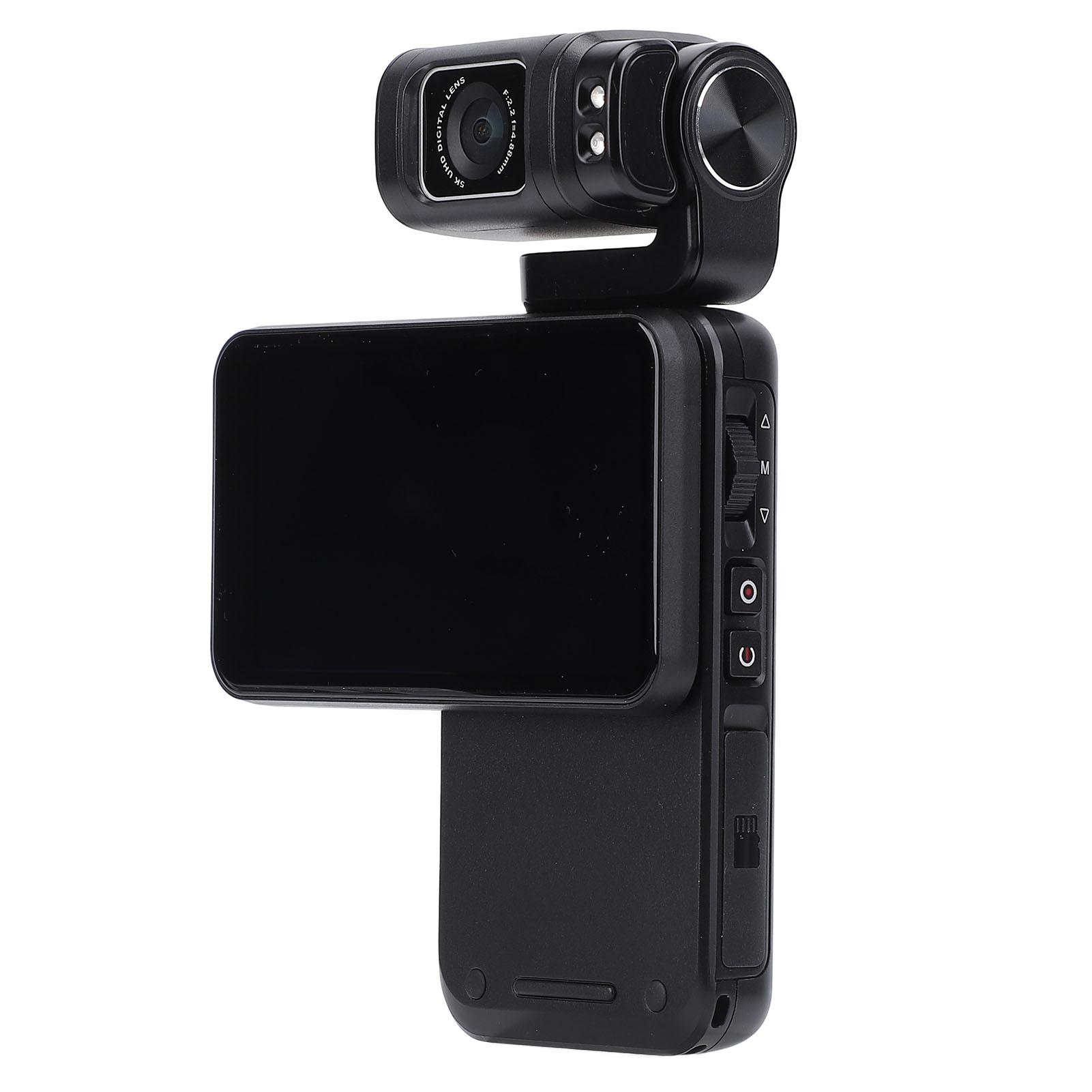 

5K Camera 48MP Vlogging Digital Camera Handheld Camera with 3.5 Inch Rotatable Touchscreen 32G