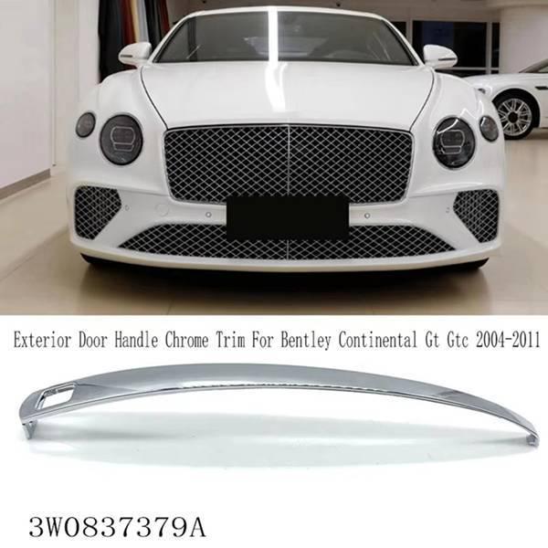

Bentley Continental 04-11 Car Door Handle Trim Cover (2 pcs, 3W0837379A/3W0837379E) none