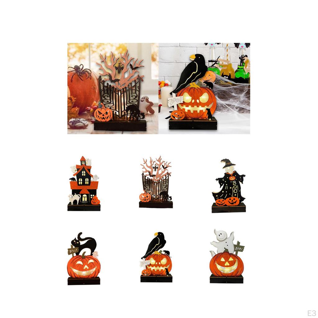 Halloween Tabletop Decoration Gift Ornament for Bedroom Party Desk