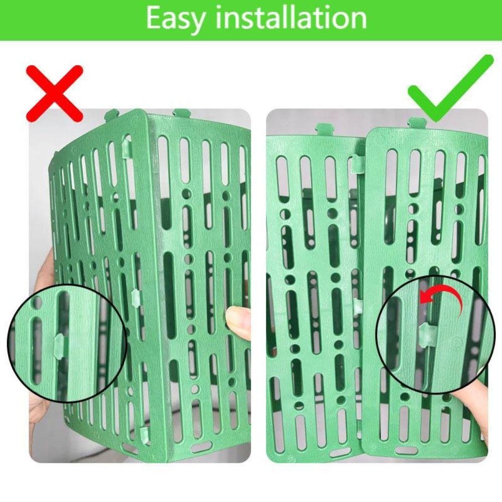 Protecting Trees Tree Trunk Protector with Twist Ties Plant Guard Protectors Saplings Guard Cover