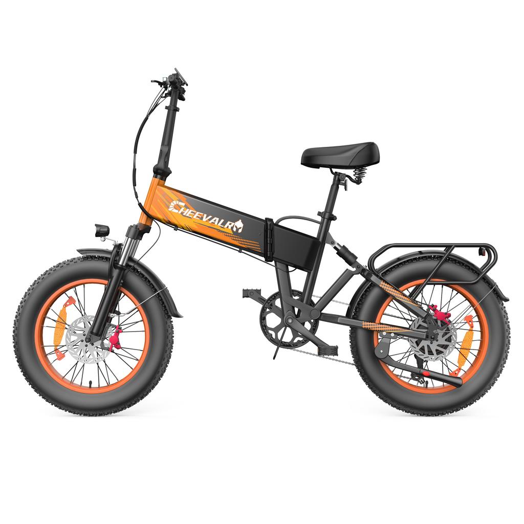 Cheevalry CF1000-1 All-Terrain Electric Bicycle 1000W Motor 48V20Ah Battery 20 Inch Fat Tires 150KG Load Outdoor Riding E-Mountain Bike