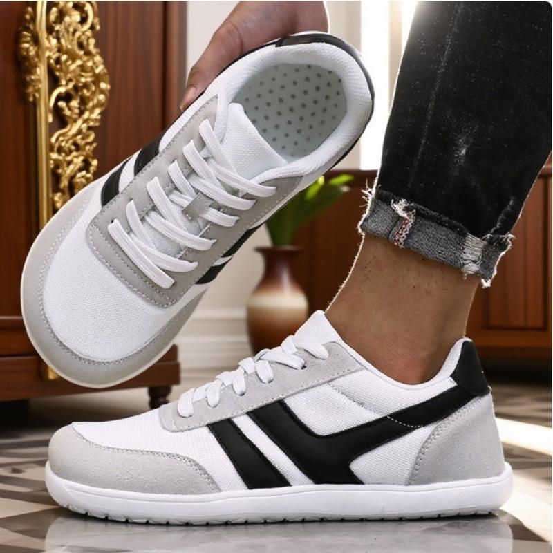 

Unisex Barefoot Wide Toe Shoe Fashion Simple Casual Jogging Sneakers Men Wide Barefoot Shoe Trail Running Non-Slip Walking Shoes 39