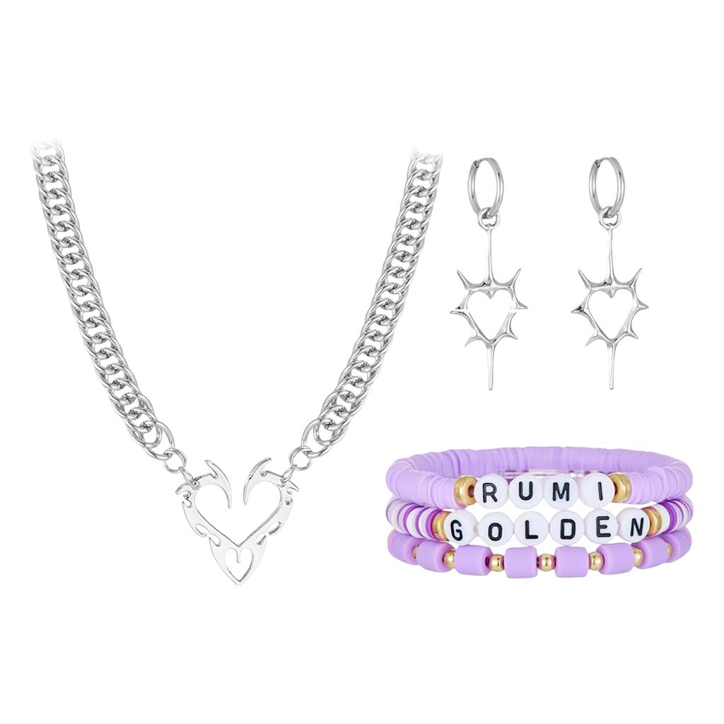 Cosplay Accessories Necklaces, Bracelets And Earrings