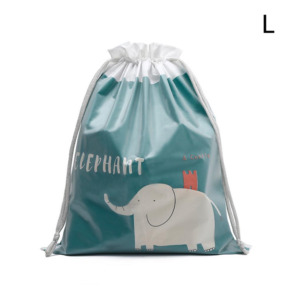 

Travel Storage Bags Portable Shoe Clothes Organzier Drawstring Waterproof Printed Storage Organizers Bag Makeup Storage Toy Bag