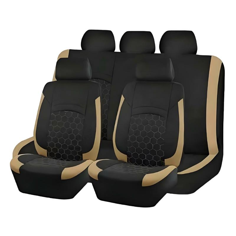 Hochleistungs-Atmungsaktives Gewebe Universelle Autositzschoner Mit Anti-Rutsch-Technologie Geeignet für Sicheres Fahren