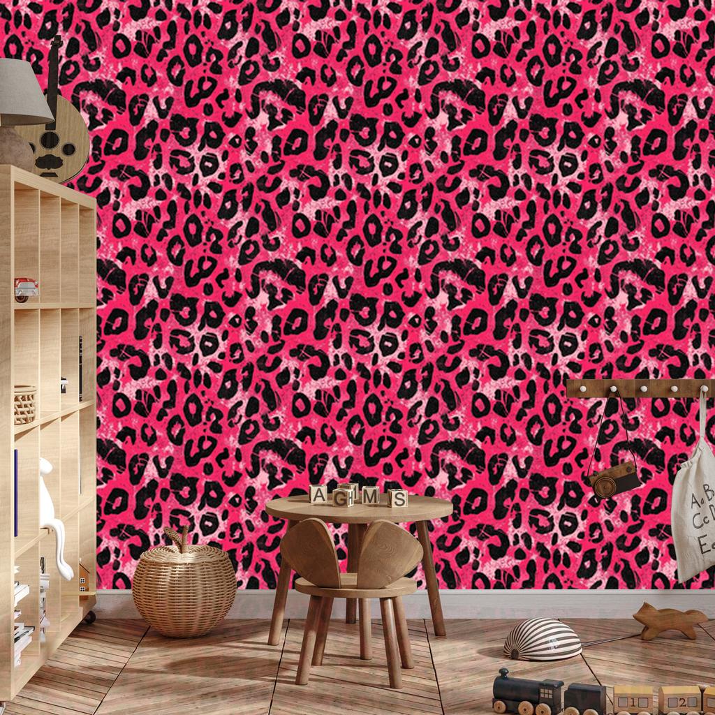 Pink Glitter Leather Wallpaper in Pink and Burgundy for Living Room and Bedroom 50x1000