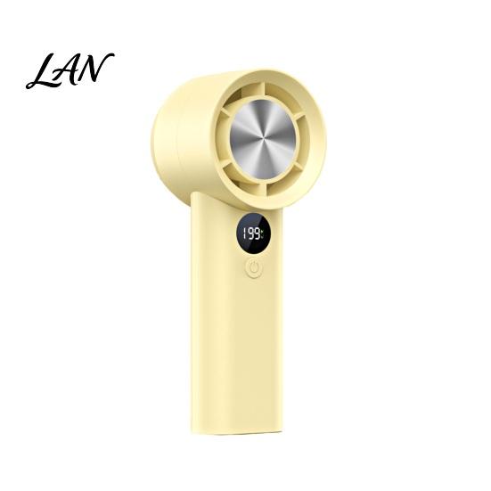 USB Rechargeable Fan Handheld Mini Fan, Portable Cooling with Charging, Quiet Brushless Motor Powerful Airflow for Desk, Outdoor & On-the-Go Use
