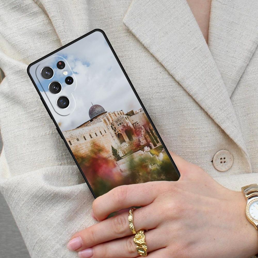 Jerusalem Building Cell Phone Case for Samsung Galaxy S26 Ultra S25 S24 S23 S22 S21 S20 Note10 Cover