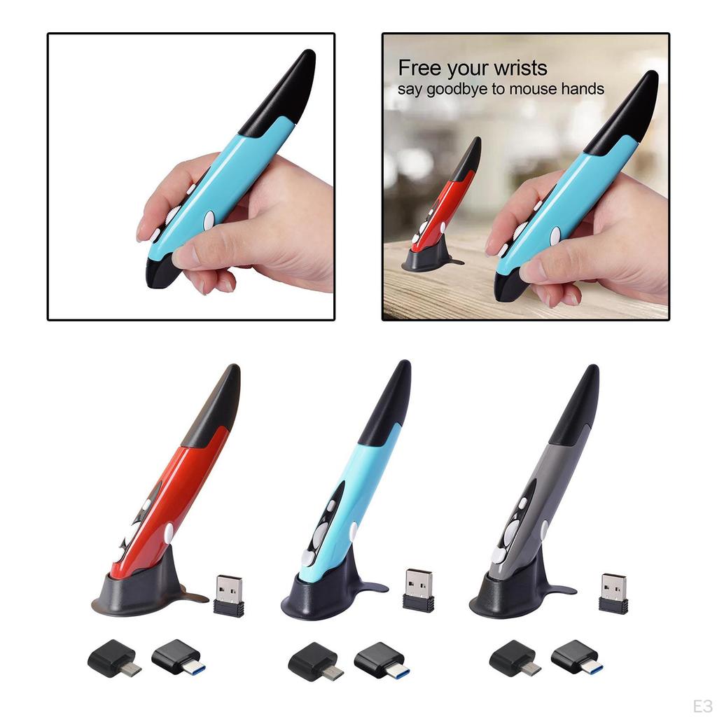 .4, 800 1200 1600 CPI Pen Shaped , Optical Vertical for sMARTphones PC Notebook Laptop