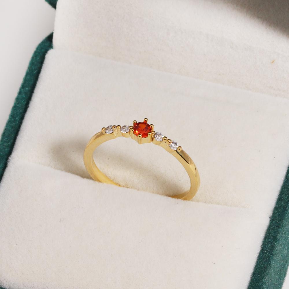 Sparkling Colorful Dazzling CZ Finger Flower Rings For Women Luxury Bow Pink Zircon Ring Wedding Jewelry For Wife & Girlfriend