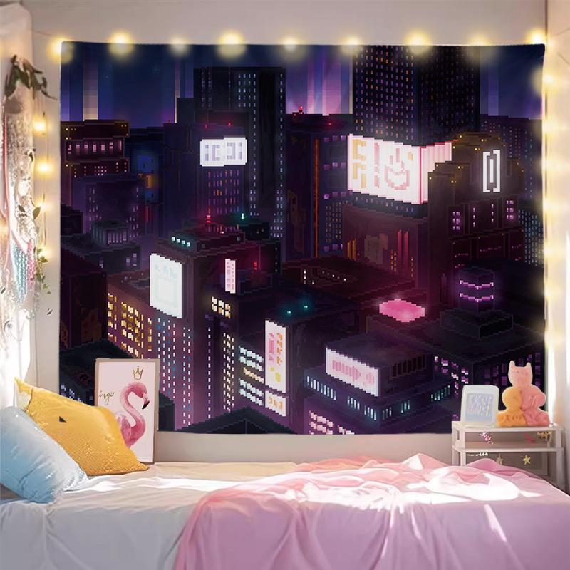 Beautiful Scenery Wallpaper for Rent, Wall Covering for Living Room, Decoration Painting for Room, Background Cloth for Bedroom, Hanging Carpet, Wall