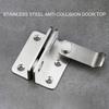 Door Bolts Buckles with Screw Stainless Steel Latch Hasp Door Locks Security Door Locks for Bedroom Drawer Window