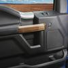 Wood Grain Interior Door Handle Trim Cover ABS for Ford F150 F-150 2015-,4X