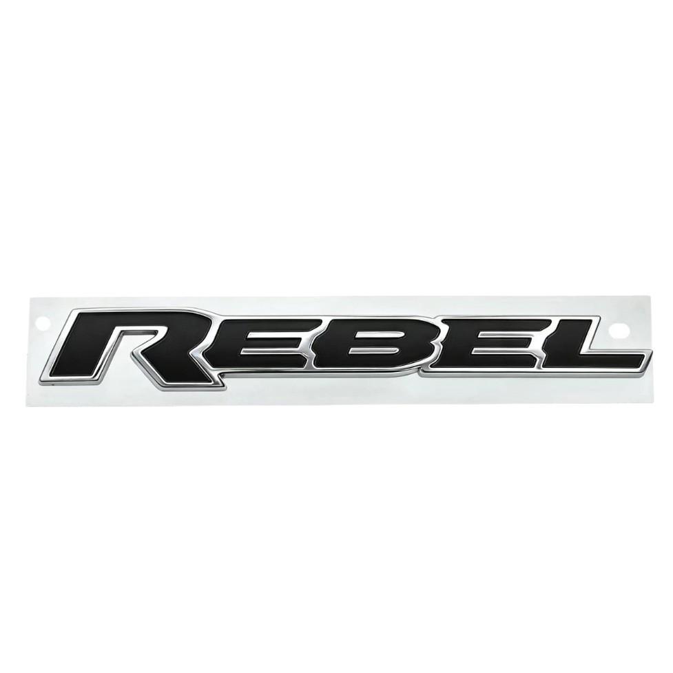 3D REBEL Emblem for Dodge - Rear Trunk Car Sticker