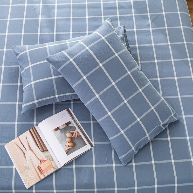 Pillow Case Simple Modern Household Students Dormitory Nordic Dust-proof Home Decoration Skin-friendly Breathable Washable Ins