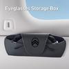 Leder Auto Brillenbox Sonnenbrillen Aufbewahrungs Halter Für Citroen C4 C3 C1 C2 Berlingo Celysee Cactus Picasso Aircross Saxo Grand