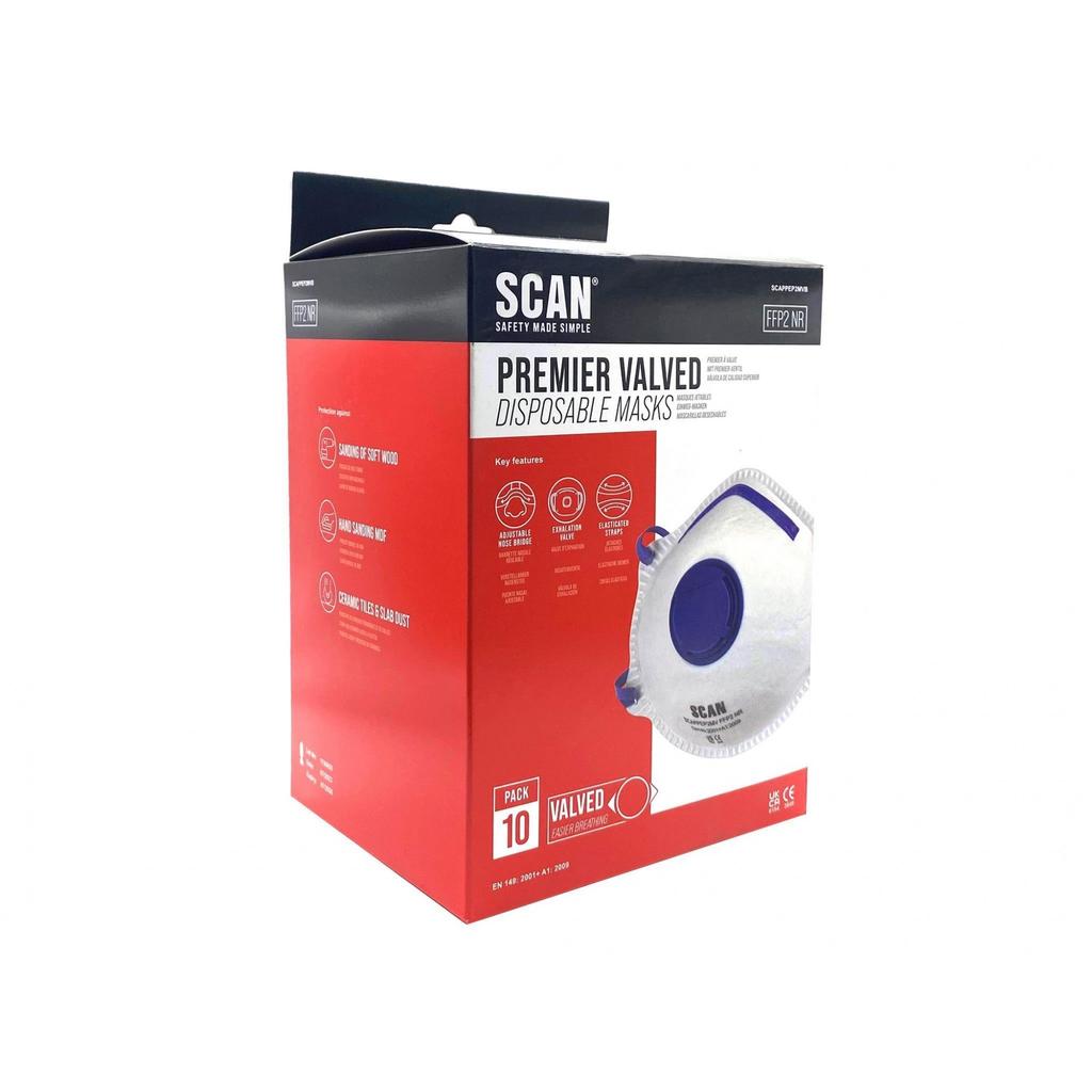 Scan Moulded Valved Disposable Mask