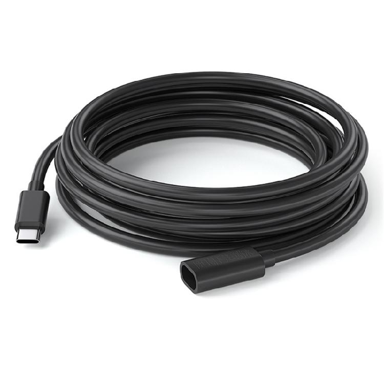 Type C Male to Female Charging Cable Power Extension Wire Ideal for Solar Powered Cameras and Camping Gear Connection