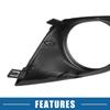 ABSOPRO Car Front Left Fog Light Grille Part Number Compatible with Nissan Altima Sedan and SDAP ABS Black Cover, 622573TA0B, S, SL, SV, SR,