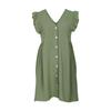 Letní Módní Dámské Šaty Bez Rukávů Jednobarevné Chic Pohodlné a Univerzální Temperament Elegantní Ležérní Dámské Oblečení