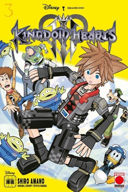 Kingdom Hearts III Volume 3 by Shiro Amano Paperback Book 9781804912980