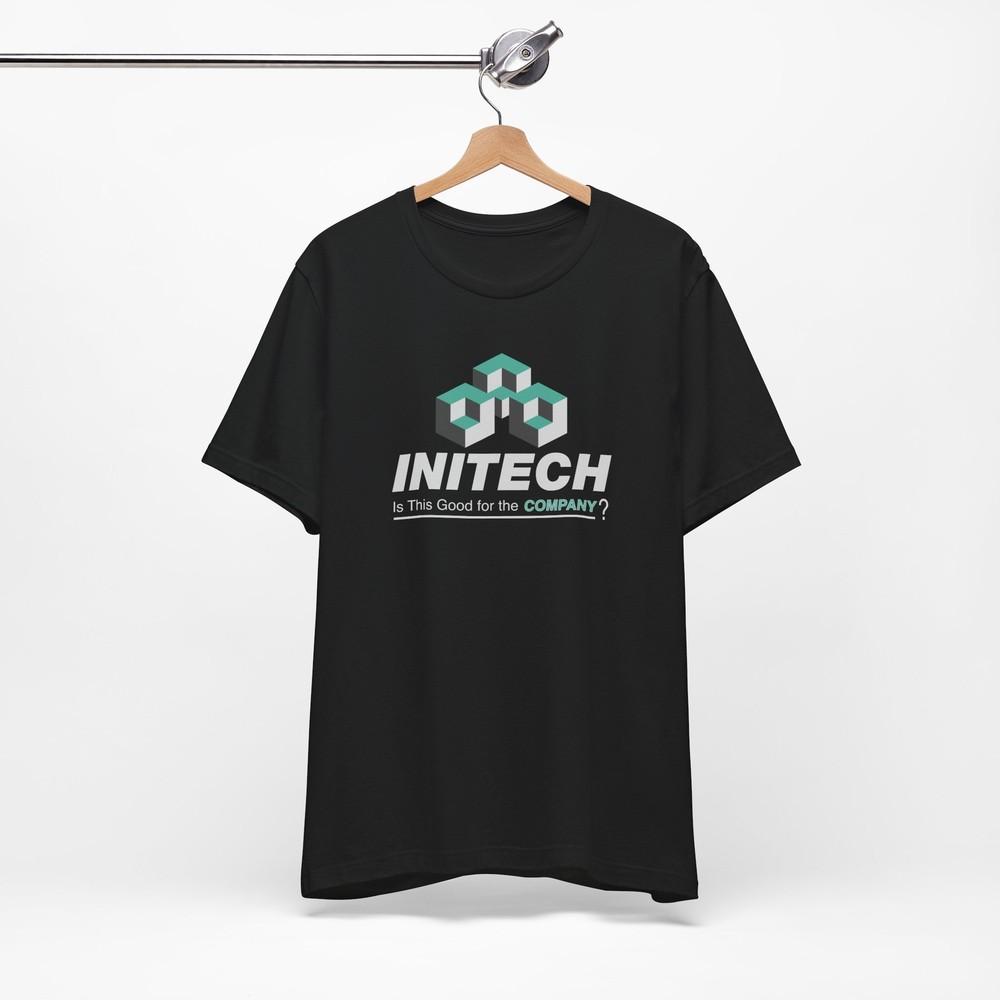 Initech T-shirt Office Space Lumbergh IT Computer Nerd Milton Corporate BS