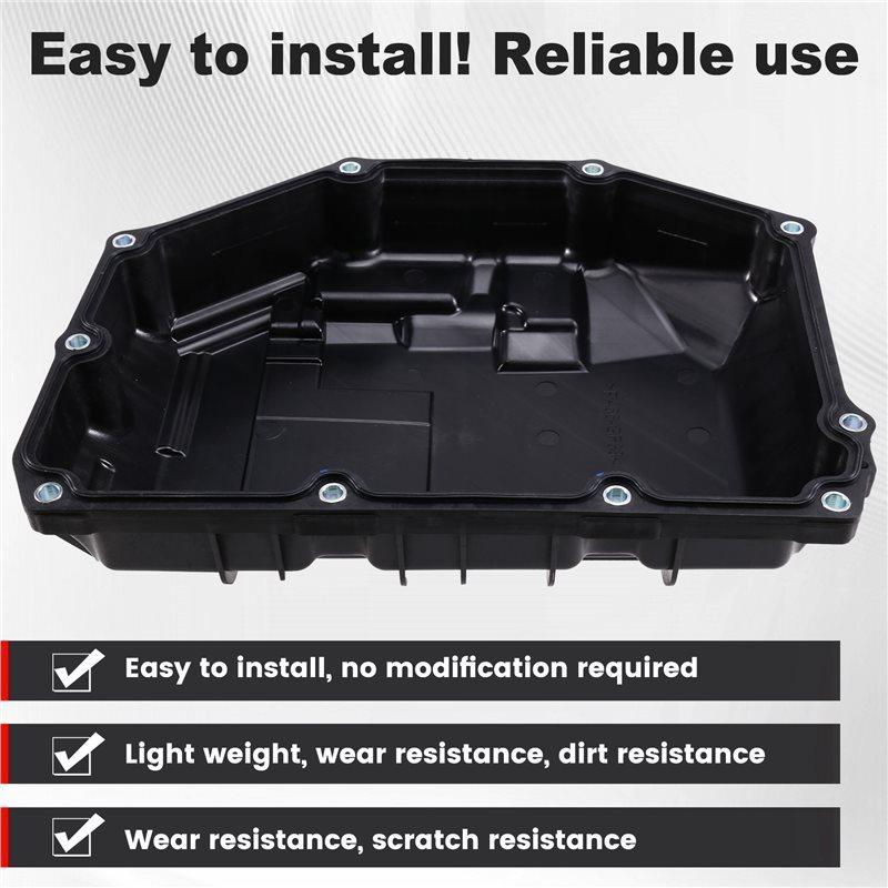 QE-New 31492782 Transmission Oil Pan For Volvo V90 S90 T2 2021- Gearbox Oil Sump Oil Tank Cover Oil Shell