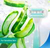 Gillette Razor Blades Venus Aloe 5 Layers Shaving Blades Suitable for Sensitive Skin 2pcs Soap Bar Suit for All Venus Holders