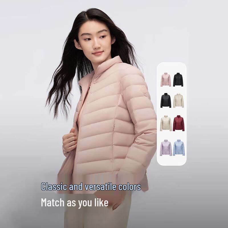 BOSIDENG Women's Short Stand-Collar Down Jacket B40131006