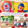 100/1Pcs Red Sponge Ball Foam Sponge Red Funny Clown Nose Funny Circus Performance Party Halloween Decoration Make Up Props