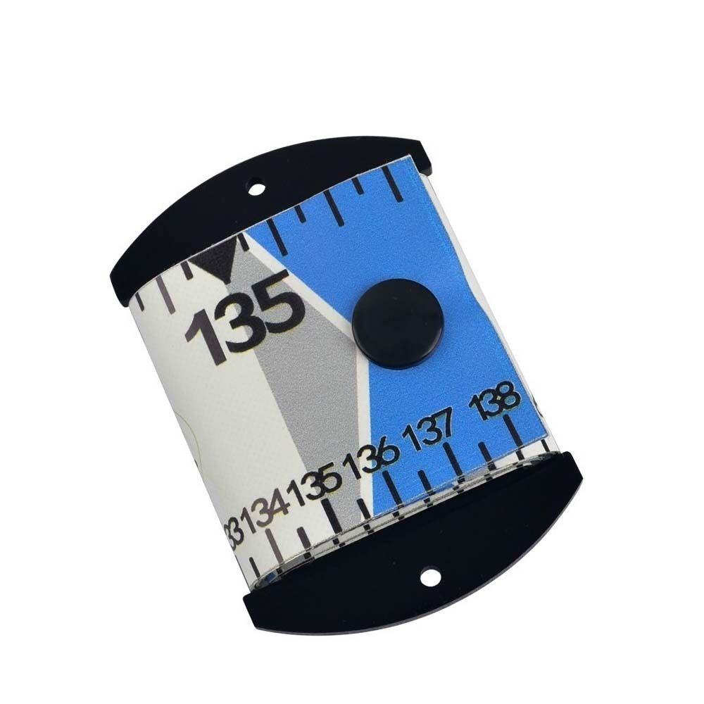 Waterproof Fishing Measure Tape With Plate Fishing Ruler Portable Fish Measuring Ruler  Accessories