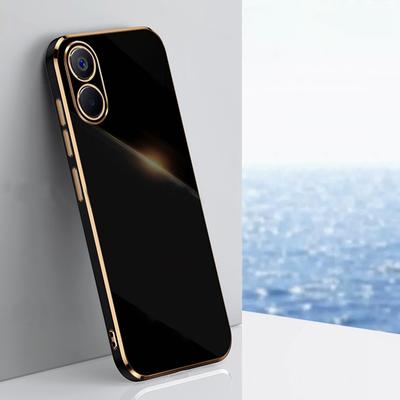 Luxury Plated Silicone Case For Vivo Y04 V30 V40 Y70 Y28 Y18 Y39 Y29 Y21 Y38 Y31 V23 5G V27 V25 V21 Y27 V29 V25E V29E Y72 Y19S Y53S Soft Square Cover