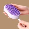 Pet Comb 1PC Grooming Comb Cat and Dog Supplies De-fluffing Knotting Bathing Cleaning Massage One-touch Spray De-shedder