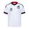 Mexico Away Jersey 2026 World Cup Mexico Jersey Number 11 S.GIMENEZ Football Unisex Fans Tee Quick Drying Breathable Football Jersey Unisex