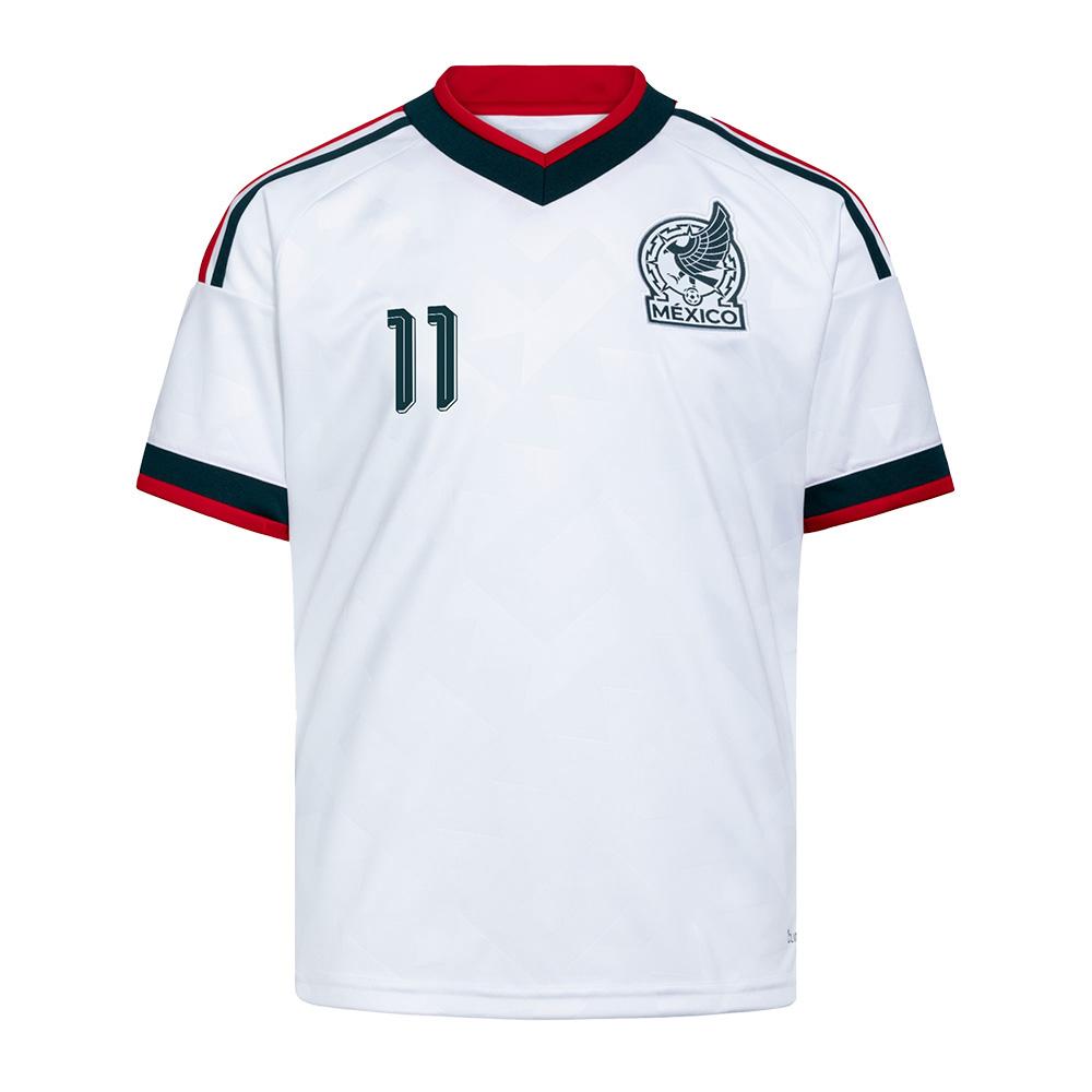 Mexico Away Jersey 2026 World Cup Mexico Jersey Number 11 S.GIMENEZ Football Unisex Fans Tee Quick Drying Breathable Football Jersey Unisex