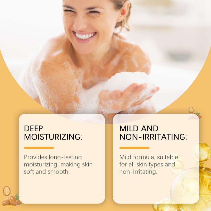 Oceaura Hydrating Bath Soap Gentle Body Cleansing Boost Skin Moisture Nourishing Daily Full Body Care Soap
